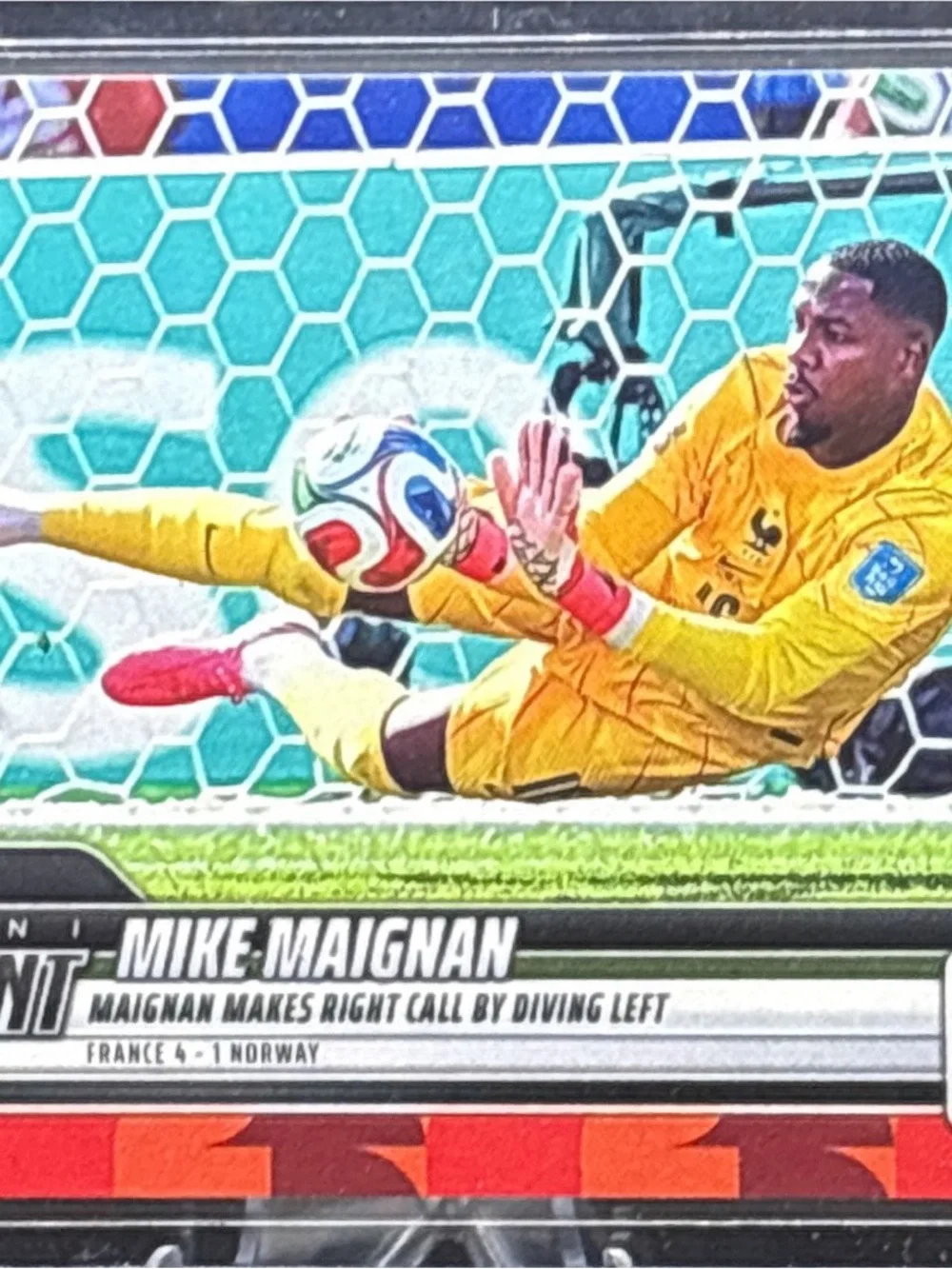 Panini Instant Mike Maignan France Soccer Card - LE 2/5